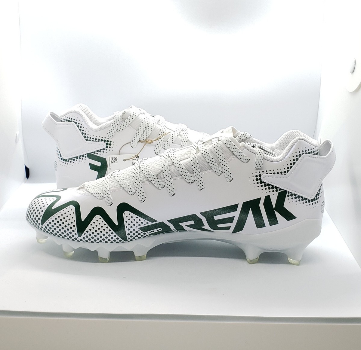 Adidas Freak 22 Team Football Cleats Men’s 14 White Green GY0434 New 7110gFroI2L._AC_UY900_.jpg main image 2