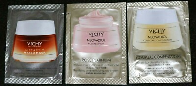 NEW. VICHY LIFTACTIV HYALU MASK + Neovadiol Rose Platinum & Compensating. Sample