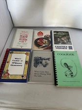 Vintage Lot of 6 Spiral Bound Cookbooks See Pictures and Description for Titles