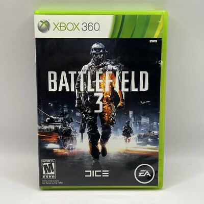 Battlefield 3 (Microsoft Xbox 360, 2011) 2 Discs 