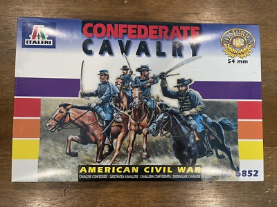 Italeri 1/32 54mm 6852 Confederate Cavalry American Civil War ACW SEALED BOX 