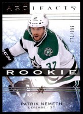 2014-15 UPPER DECK ARTIFACTS SP PATRIK NEMETH ROOKIE 771/999 DALLAS STARS #135