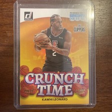 🏀2022-23 Kawhi Leonard Panini Donruss Crunch Time Insert 7 Press Proof Gold