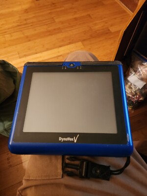 DynaVox V/Vmax Port. Touch Screen Speech Aid Communicator~ As Is No Power Supply