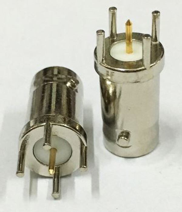 BNC Connector PCB Mounted 50 75 Ohm RF Video Coax Composite Component TestKt PK2