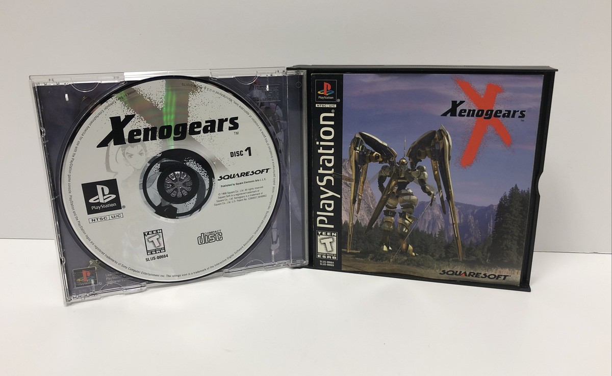 Xenogears Sony PlayStation 1 Rare PS1 RPG Squaresoft Xenogears Sony PlayStation 1 Rare PS1 RPG Squaresoft