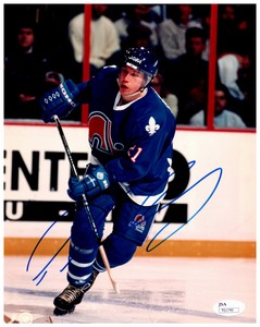 peter forsberg quebec nordiques jersey