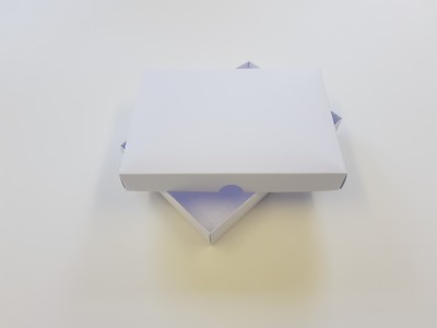 100 x DIN A5 Grußkartenboxen, Geschenkboxen, weißer Karton, kostenlose Lieferung