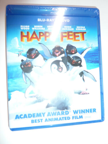 Happy Feet Blu-Ray & DVD cartoon movie cute dancing penguins NEW!  883929653997 | eBay