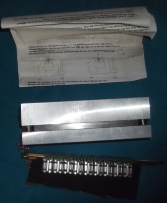 GORO GR-BR00120 CONVEYOR BELT HAMMER LINK LACING FIXTURE TOOL STAPLER BALER NEW