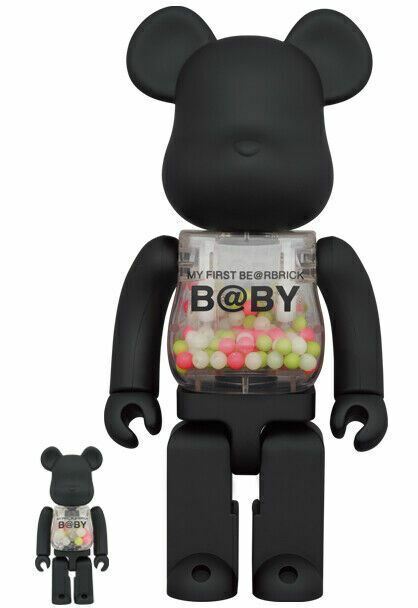 エンタメ/ホビーMY FIRST BE@RBRICK B@BY MATT BLACK 400%