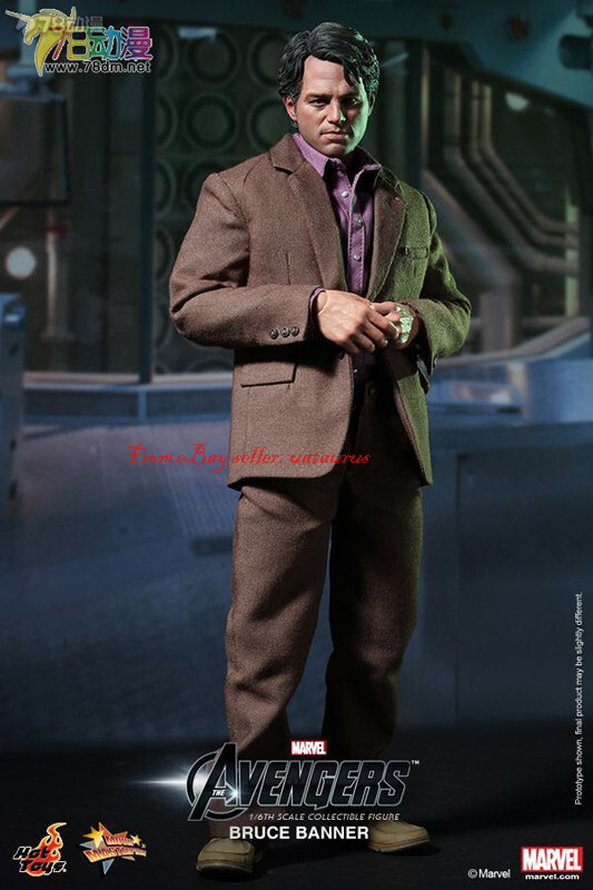 Perfect Hot Toys 1/6 Mms229 The Avengers: Bruce Banner In Stock - Main Image