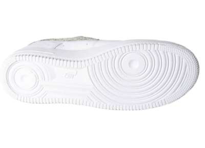 NWOB NIKE Air Force 1 Low Customised \'Swarovski\' Sneakers Size 12 NWOB NIKE Air Force 1 Low Customised  main image 2