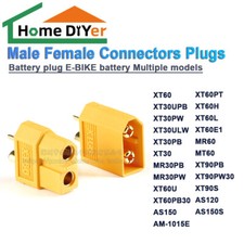 Male Female Connectors Plugs Battery plug E-BIKE battery Multiple models