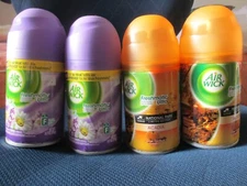 total 4 Air Wick Freshmatic Ultra Automatic Spray refill 6.17oz each