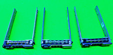 Lot of 3 Genuine Dell Poweredge R620 R720 R730 R930 Drive Bay Caddy 2.5" G176J