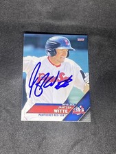 Jantzen Witte 2017 Choice Pawtucket Red Sox #30 Auto Autographed Signed Card