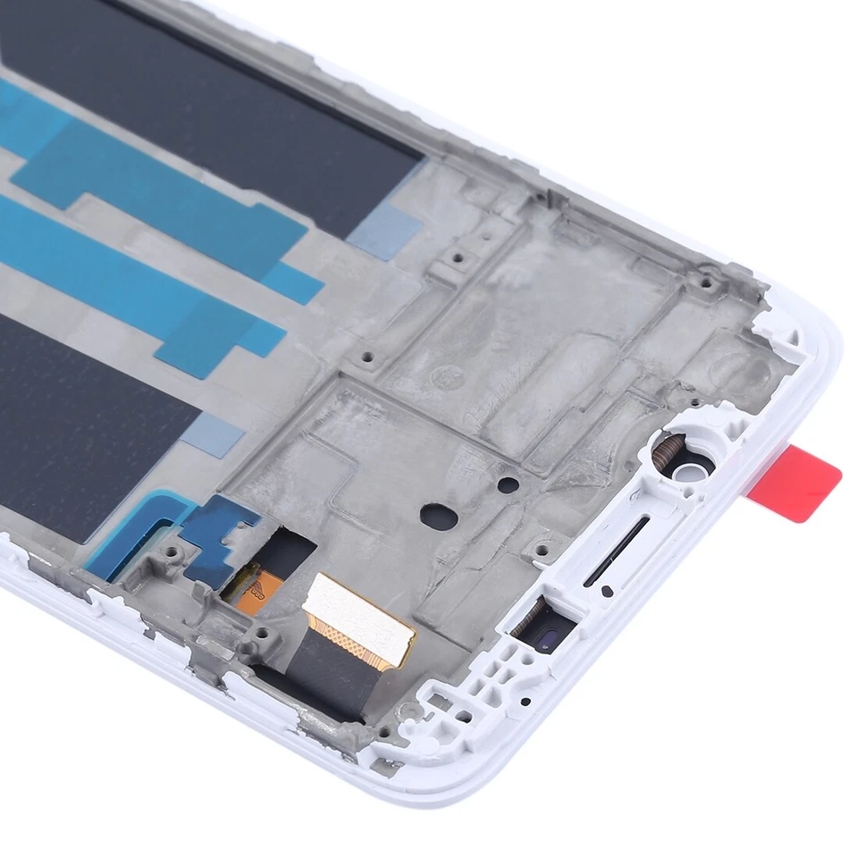 For OPPO R9 LCD Screen (TFT)+ Touch Panel with Frame (White) - Image 4 of 4