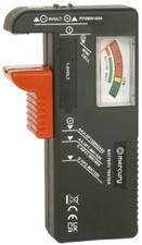 Mercury Universal Battery Tester for AA AAA C D 9V PP3 Coin Button Cell Analogue