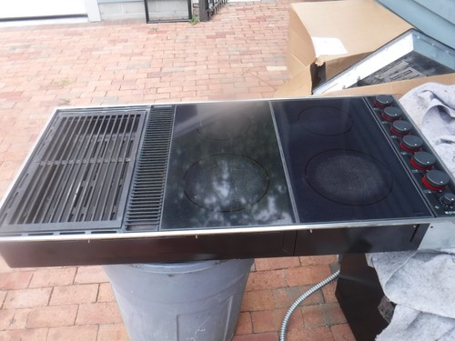 jenn air expressions tripple unit with grill downdraft