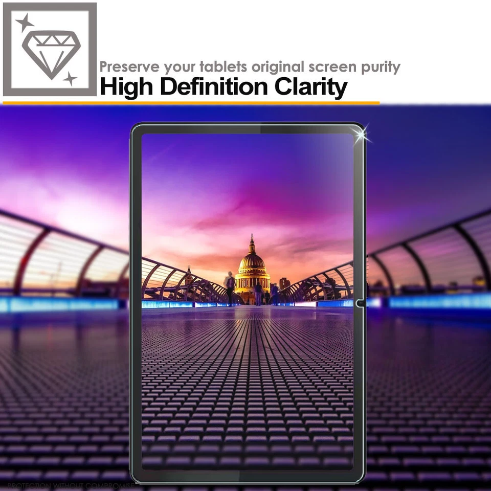 2x TEMPERED GLASS Screen Protector for Lenovo Tab 10.1" TB311 XU-FU 2024/2025 - Image 3 of 4