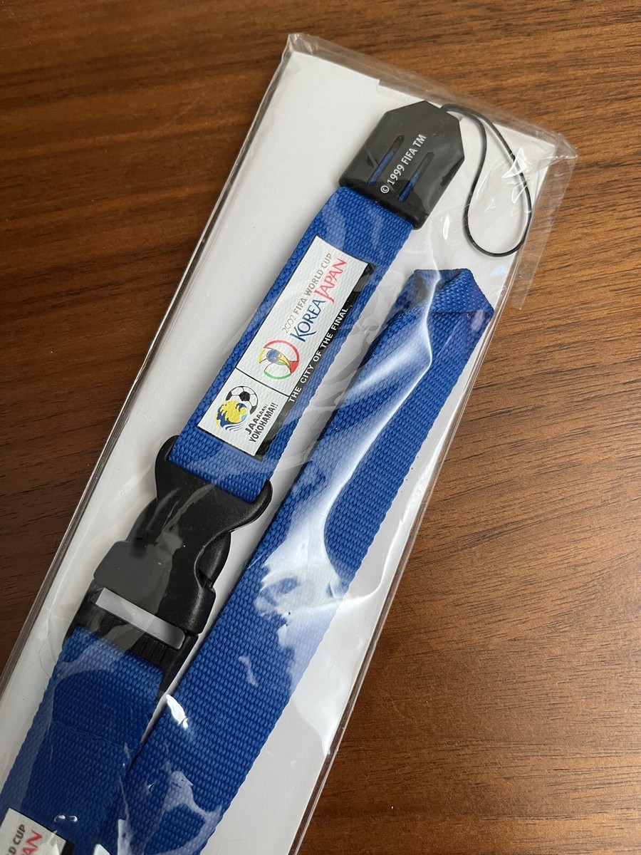 2002 FIFA World Cup Korea Japan Phone/ID Lanyard Souvenir At Final