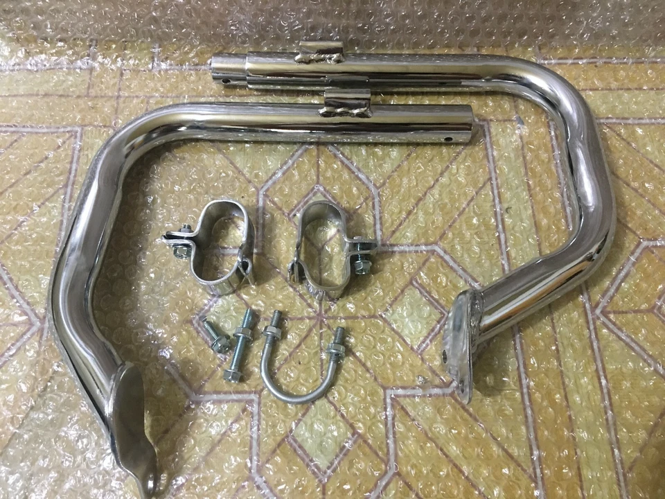 Barra de protección del motor Honda CB700 CB700S Nighthawk 750S 1984-1986 acero cromado, Foto 4 de 4