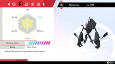 Necrozma Pokemon Sword and Shield 6IV The Crown Tundra