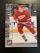 2001-02 BAP Be A Player Memorabilia Sergei Federov Base #75 Red Wings Card