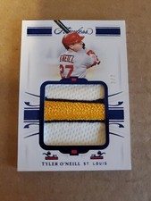2021 Flawless Tyler O'Neill Jumbo Patch  2/7 Ruby Cardinals !!!