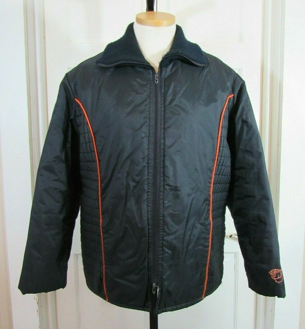 Vintage 1970's Arctic Cat Snowmobile Coat Jacket Quilted Size Large