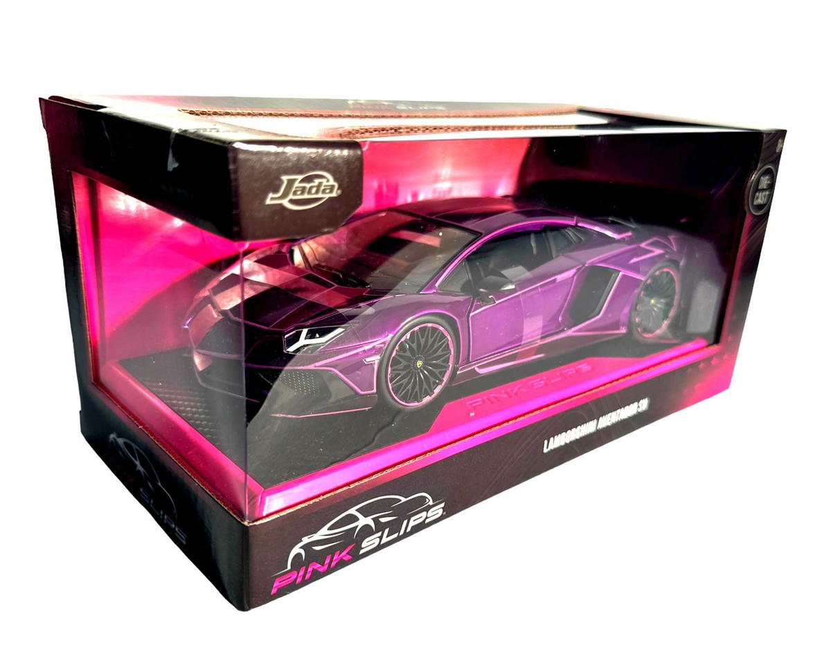 Jada 1:24 Pink Slips Lamborghini Aventador SV Purple Diecast