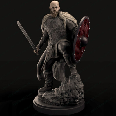 1/24 Scale Resin Figure Model Kit Ragnar Lothbrock Vikings