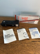 Vivitar Tele 815 Camera With Manual And Box