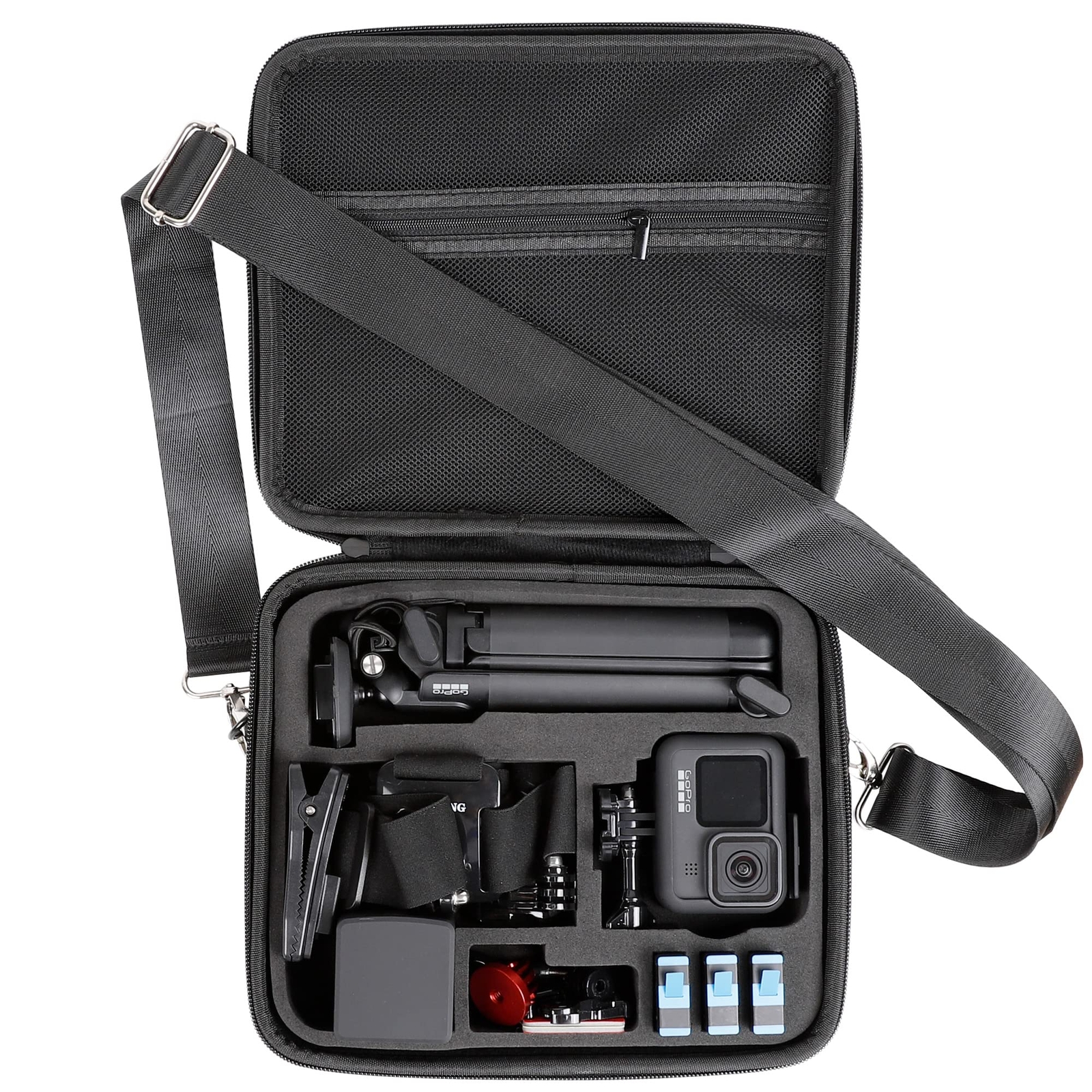 Hard Case for GoPro Hero 13/12/11/10/9/8/7/2018/6/5 Blcak/4 Silvery Action Ca...