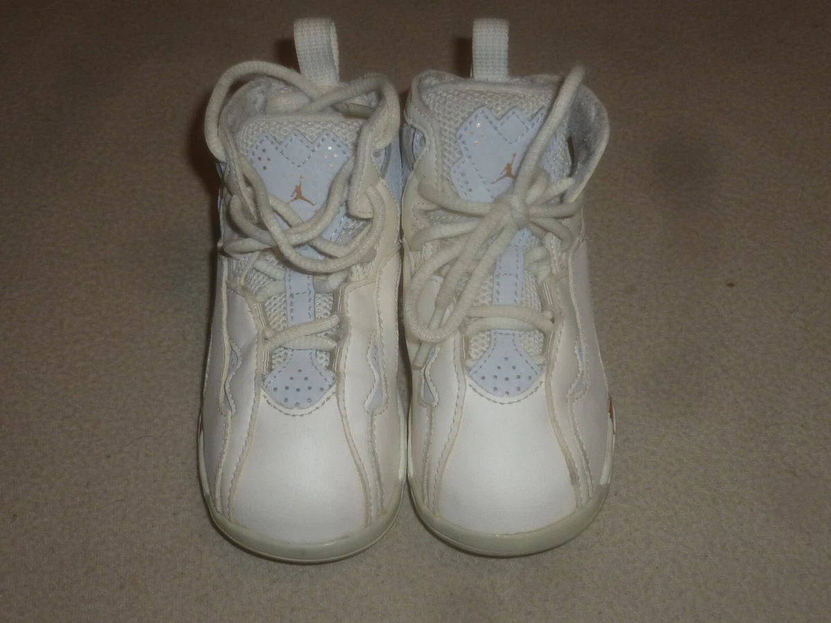 AIR JORDAN TRUE FLIGHT GT 645071 112 SHOES SIZE 7C TODDLER WHITE