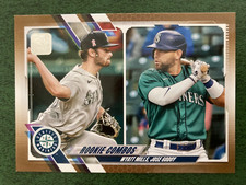 2021 Topps Update Gold Foil #US80  0685/2021 Jose Godoy Wyatt Mills Mariners