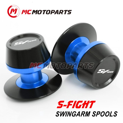 S-Fight Model 8mm Swingarm Spools For SV1000/S 2003-07 03 04 05 06 - Foto 9 di 10