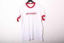 Vintage 1980s USA Made Sharp Corporation Single Stitch Screen Stars T-Shirt - L