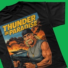 Hulk Hogan Thunder in Paradise T-Shirt Kultserie 90er 80er Retro Nostalgie Fans