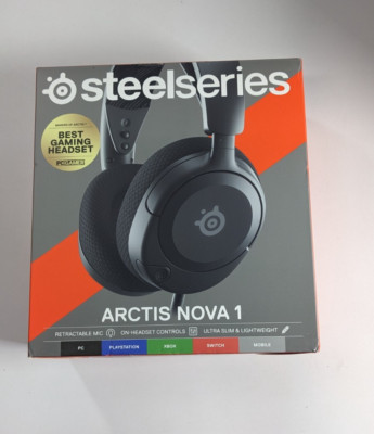 SteelSeries Arctis Nova 1 (61606) Multi-System Gaming Headset- Black