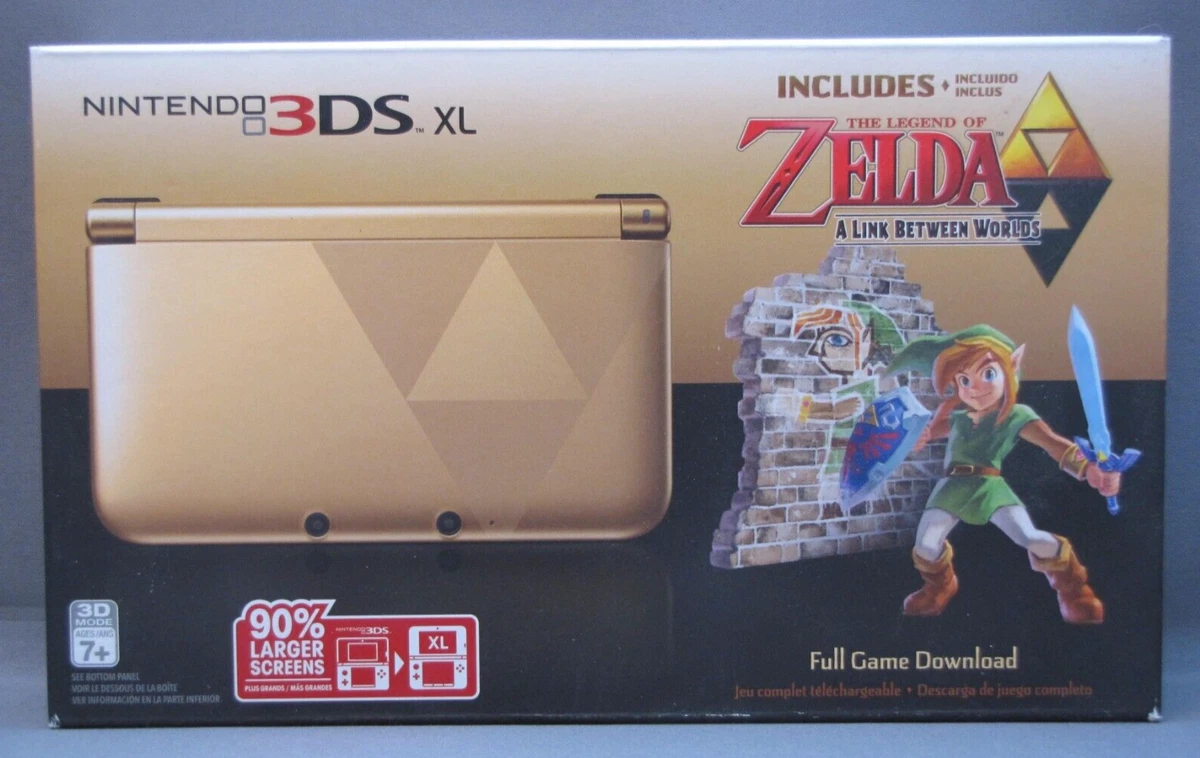 Nintendo 3DS XL Zelda Edition Console NEW A Link Between Worlds eBay