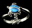Kette Kinder Mädchen Silber 925 Opal-Inlay Ring Mit Hawaiianischer Honu-Schildkröte – 925 Silber, Größe 5-10, Ohne Etikett Kette Hawaii
