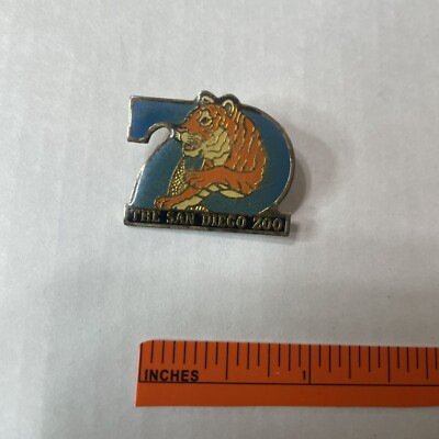 Tiger 70th Anniversary THE SAN DIEGO ZOO Pin (California) 14E7