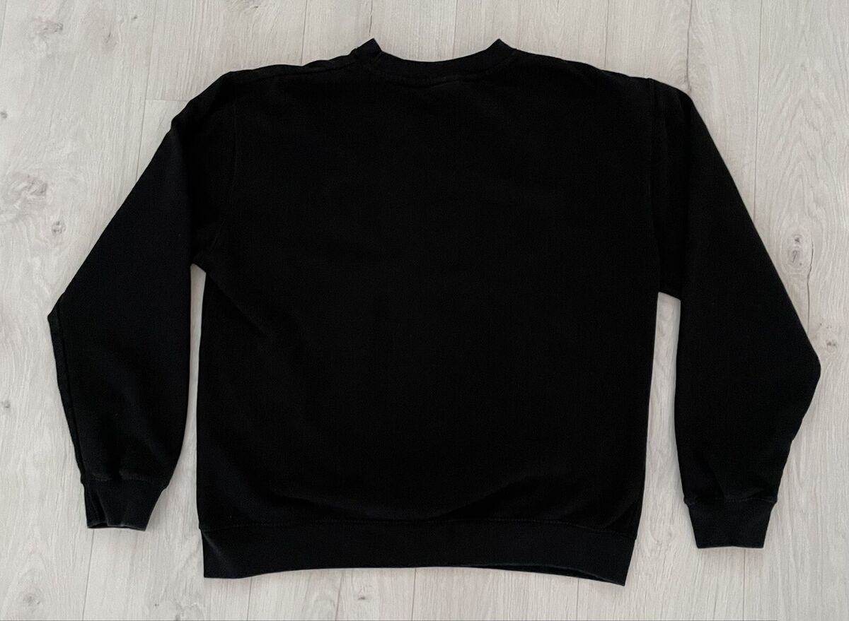 STUSSY No 4 Leopard Print Vintage Crewneck Sweatshirt STUSSY No 4 Leopard Print Vintage Crewneck Sweatshirt