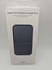 Samsung 15W Duo Fast Wireless Charger with TA - Dark Gray Factory Sealed New