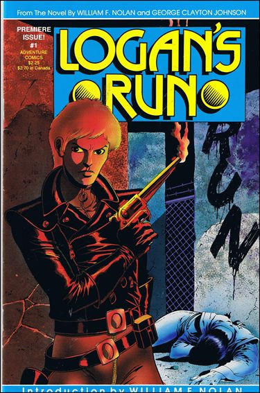 Logan's Run Adventure Comic #1 VG Low Grade Barry Blair Adaptation