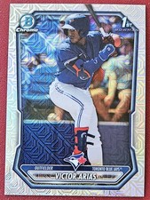 2026 Bowman Chrome Victor Arias 1st Bowman Mojo Refractor Toronto Blue Jays MLB 