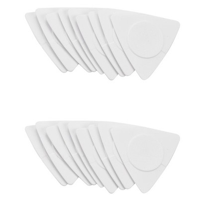 20Pcs Triangle-Plektren 1,0 0,75 0,5 mm Dicke in PC + ABS Material Antisli3325