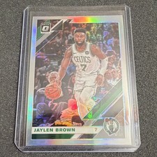Panini Donruss Optic Prizm Jaylen Brown #72 Boston Celtics Basketball 2019-20